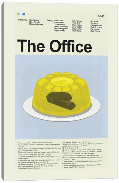 The Office Canvas Art Print - Sweets & Dessert Art
