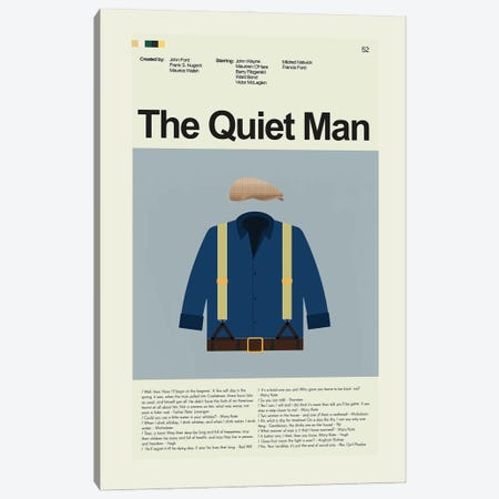 The Quiet Man Canvas Print #PAG356} by Prints and Giggles by Erin Hagerman Canvas Art