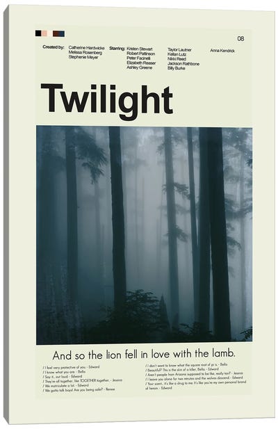 Twilight Canvas Art Print - Twilight (Film Series)