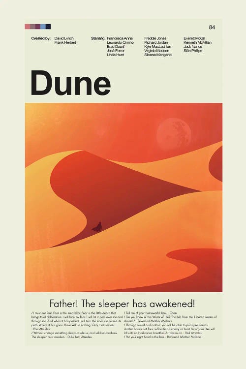 Dune (1980) by Prints and Giggles by Erin Hagerman wall art