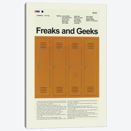 Freaks and Geeks Canvas Print #PAG404} by Prints and Giggles by Erin Hagerman Canvas Art