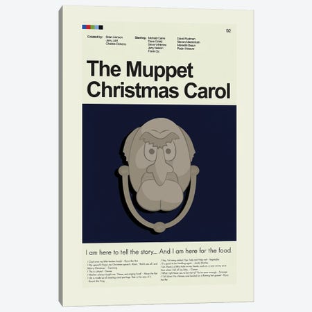 Muppet Christmas Carol Canvas Print #PAG413} by Prints and Giggles by Erin Hagerman Canvas Artwork