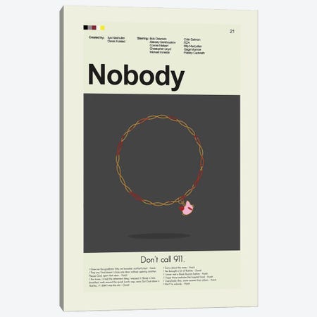 Nobody Canvas Print #PAG414} by Prints and Giggles by Erin Hagerman Canvas Art Print