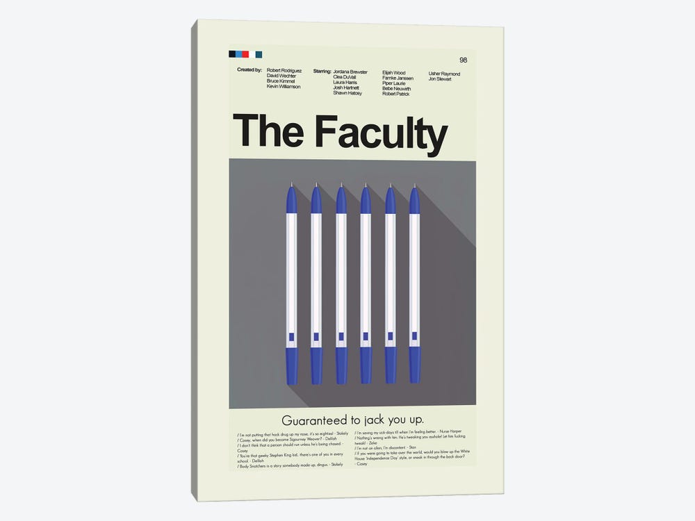 The Faculty by Prints and Giggles by Erin Hagerman 1-piece Art Print