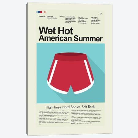 Wet Hot American Summer Canvas Print #PAG440} by Prints and Giggles by Erin Hagerman Canvas Art Print