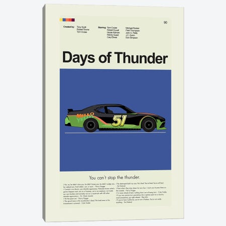 Days Of Thunder Canvas Print #PAG457} by Prints and Giggles by Erin Hagerman Canvas Art Print
