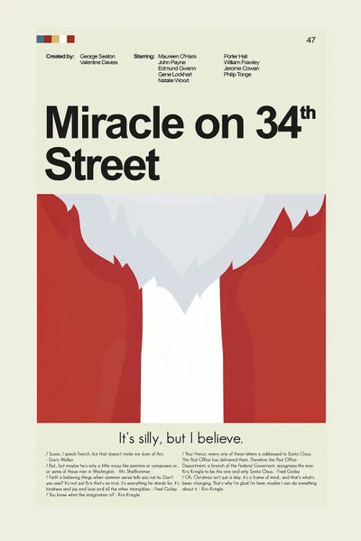 Holiday Minimalist Movie Posters