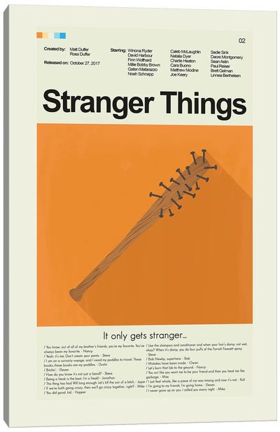 Stranger Things Season 2 Canvas Art Print - Stranger Things