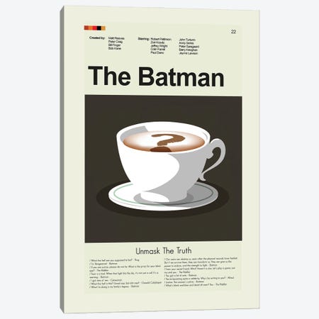 The Batman Canvas Print #PAG488} by Prints and Giggles by Erin Hagerman Canvas Art Print