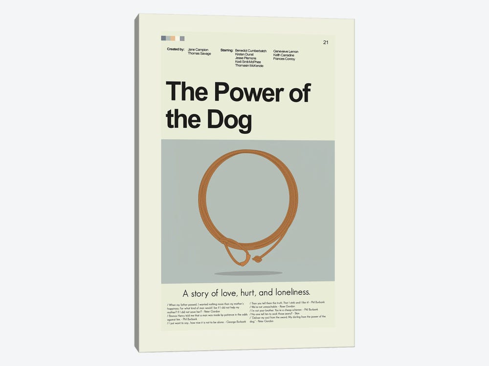 The Power Of The Dog by Prints and Giggles by Erin Hagerman 1-piece Art Print
