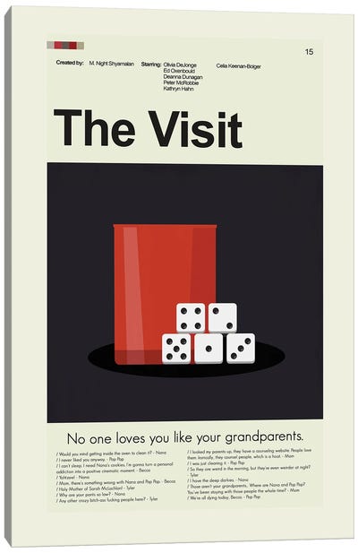 The Visit Canvas Art Print - Prints And Giggles by Erin Hagerman