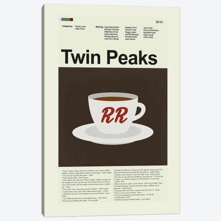Twin Peaks Canvas Print #PAG497} by Prints and Giggles by Erin Hagerman Canvas Art Print