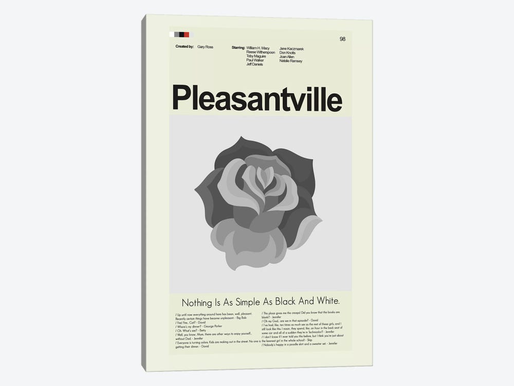 Pleasantville by Prints and Giggles by Erin Hagerman 1-piece Canvas Art