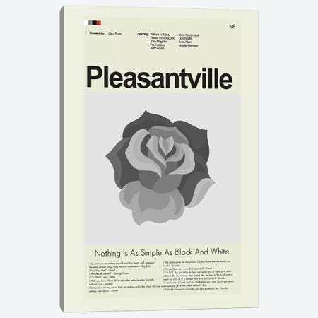 Pleasantville Canvas Print #PAG69} by Prints and Giggles by Erin Hagerman Art Print