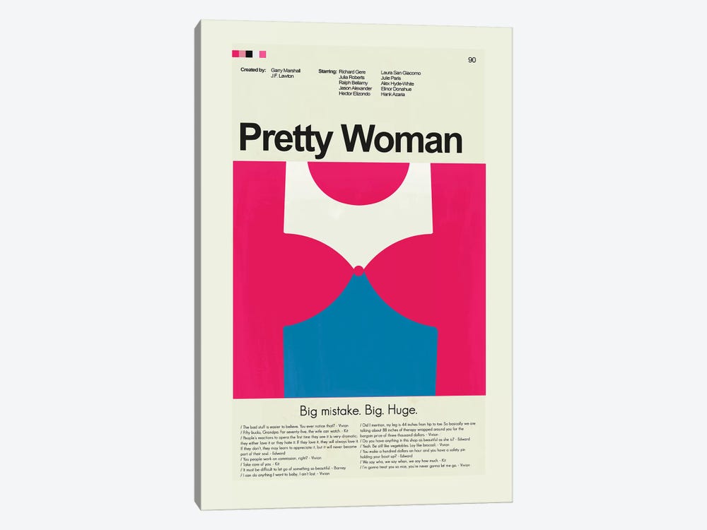 Pretty Woman by Prints and Giggles by Erin Hagerman 1-piece Art Print