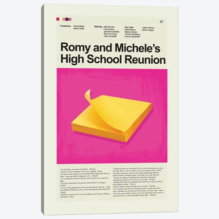Romy and Michele's High School Reunion Canvas Print #PAG78} by Prints and Giggles by Erin Hagerman Canvas Wall Art