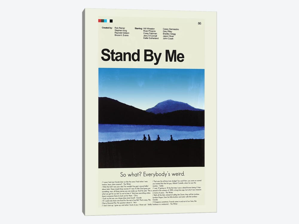 Stand By Me by Prints and Giggles by Erin Hagerman 1-piece Canvas Wall Art