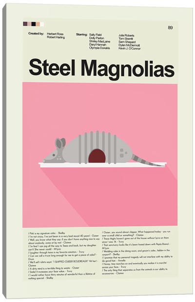Steel Magnolias Canvas Art Print - Comedy Movie Art