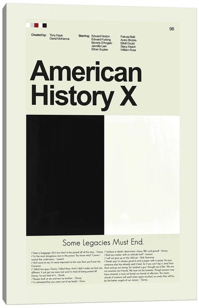 American History X Canvas Art Print - American History X