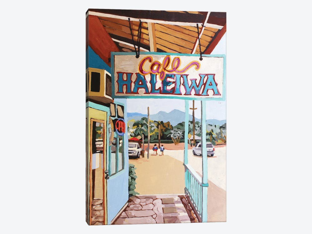 Cafe Haleiwa by Melinda Patrick 1-piece Canvas Wall Art