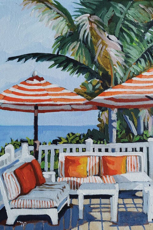 Deck Umbrellas by Melinda Patrick wall art