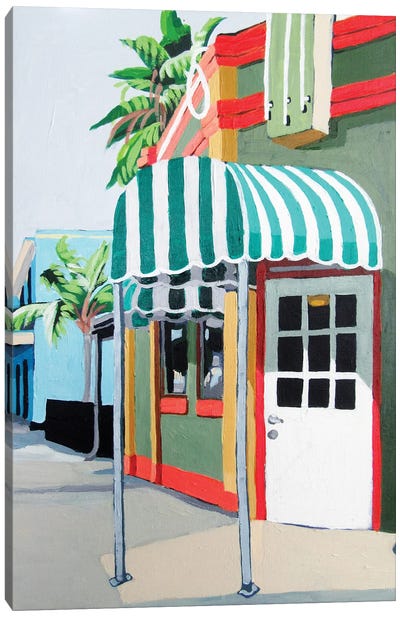 Tourist Town Canvas Art Print - Melinda Patrick