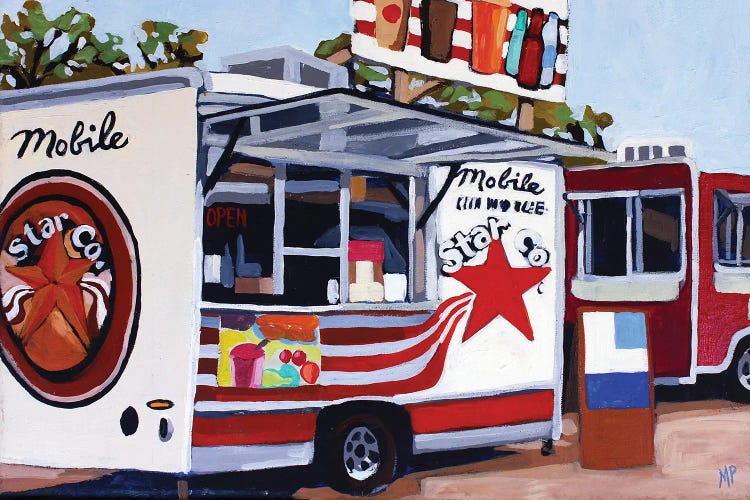 Texas Lunch by Melinda Patrick wall art