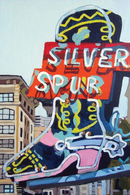 Silver Spur by Melinda Patrick wall art