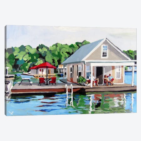 Lake Home Canvas Print #PAK22} by Melinda Patrick Canvas Art Print