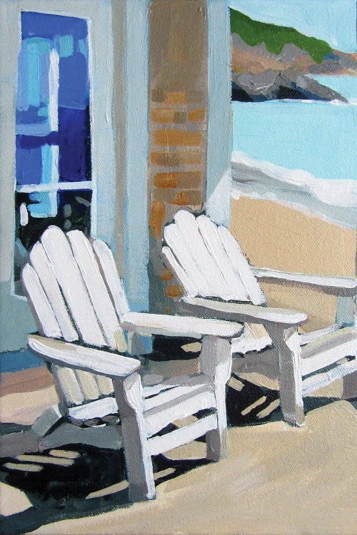 Beach Porch by Melinda Patrick wall art