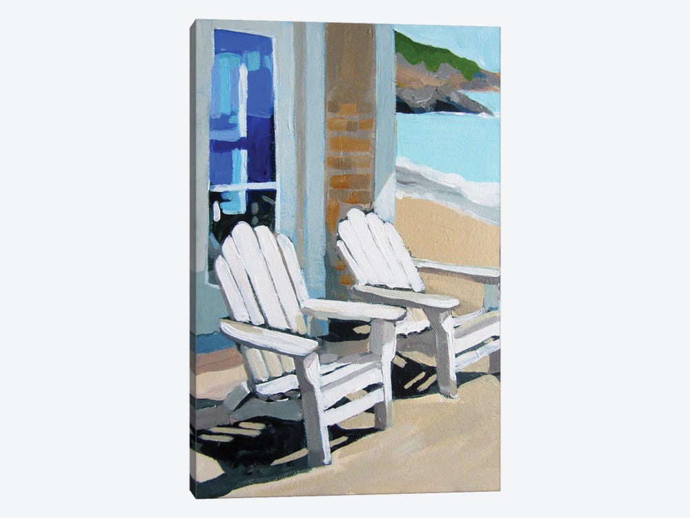 Beach Porch by Melinda Patrick 1-piece Canvas Print