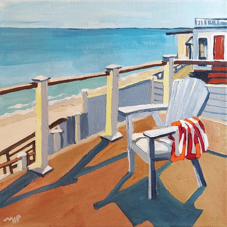 Upper Deck by Melinda Patrick wall art