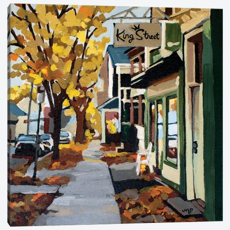 Autumn Leaves Canvas Print #PAK30} by Melinda Patrick Canvas Artwork