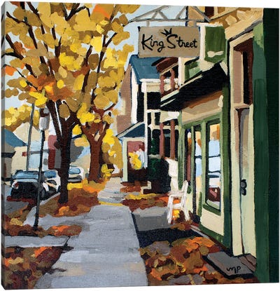 Autumn Leaves Canvas Art Print - Melinda Patrick