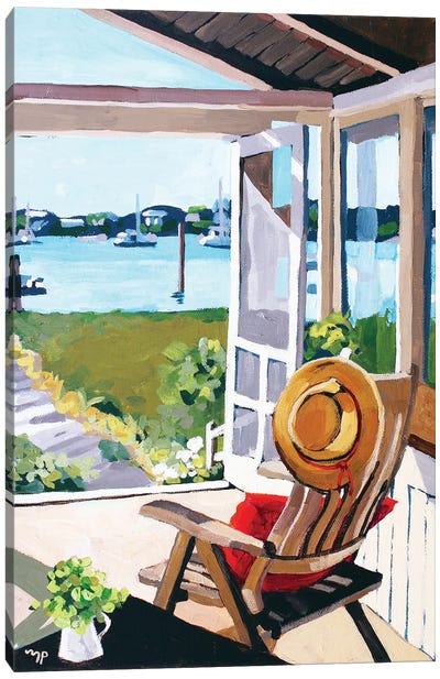 Screened Porch Canvas Art Print - Melinda Patrick