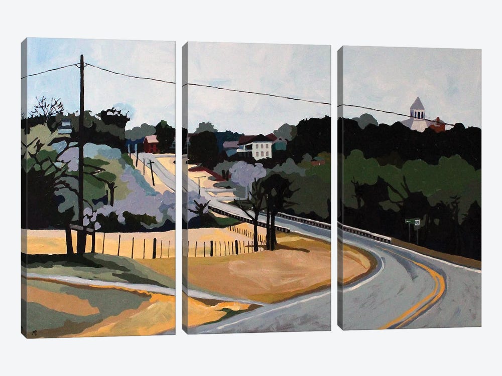 Anderson Road by Melinda Patrick 3-piece Canvas Art Print
