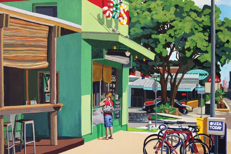 Eat At Jo's by Melinda Patrick wall art