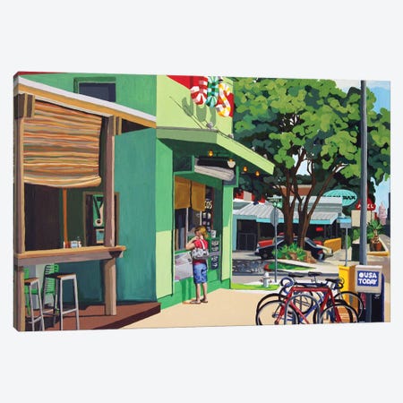 Eat At Jo's Canvas Print #PAK45} by Melinda Patrick Canvas Art