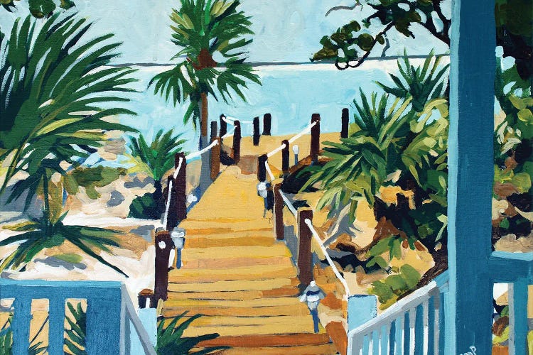 Beach Path by Melinda Patrick wall art