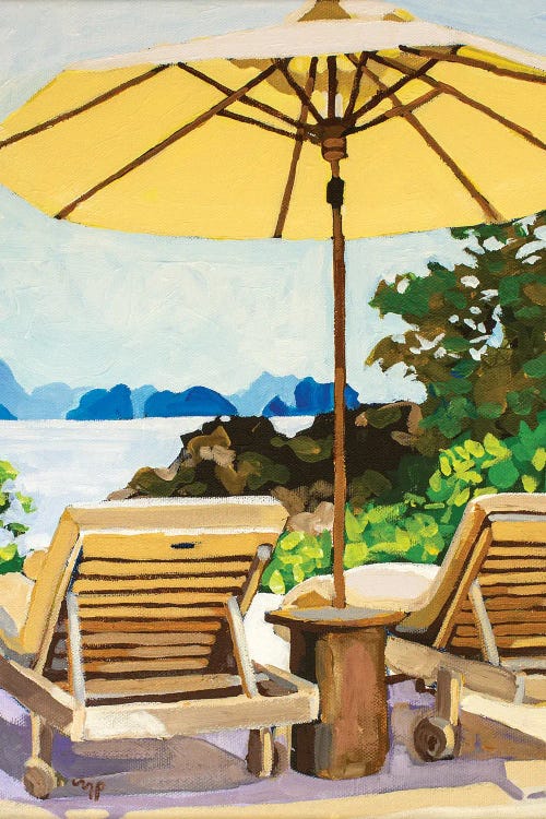 Under The Umbrella by Melinda Patrick wall art