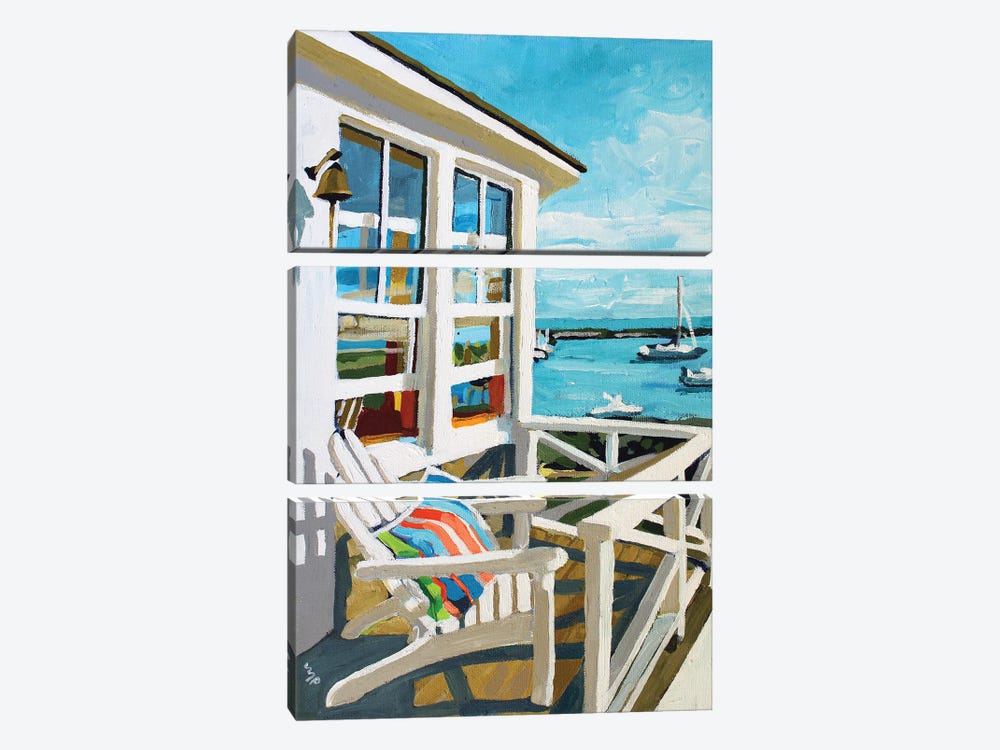Seaside by Melinda Patrick 3-piece Canvas Art Print