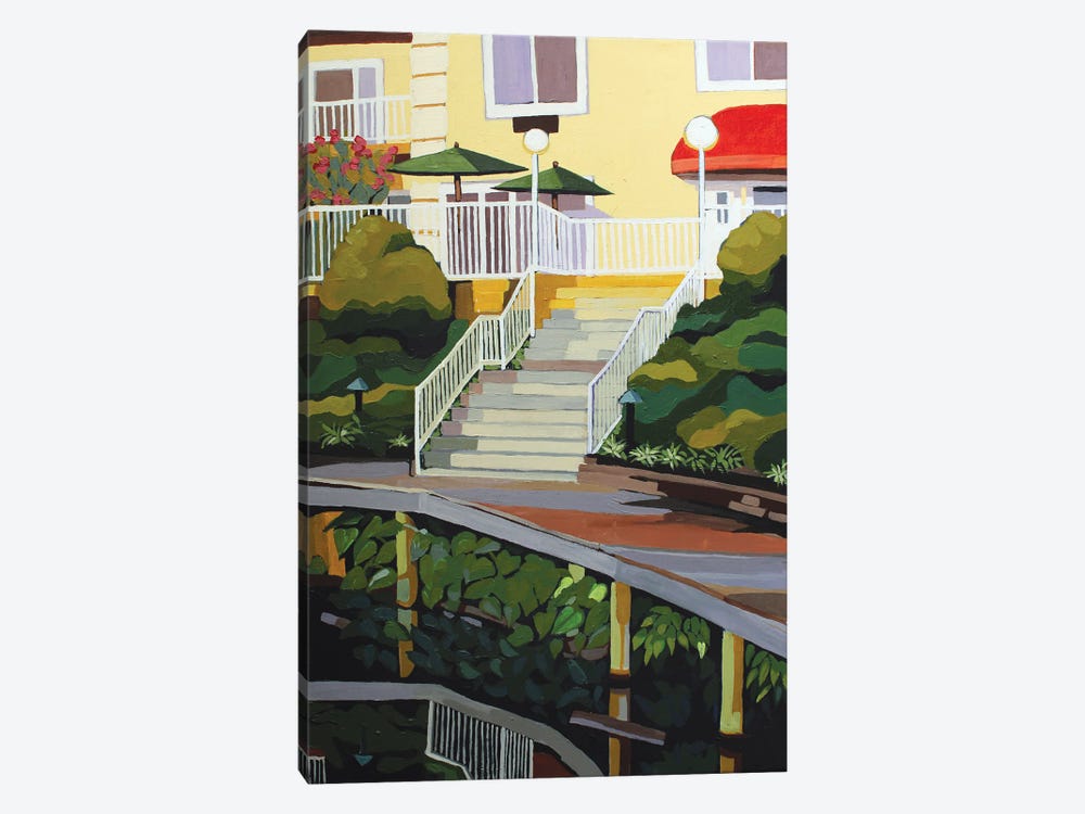 Under the Boardwalk by Melinda Patrick 1-piece Canvas Art Print