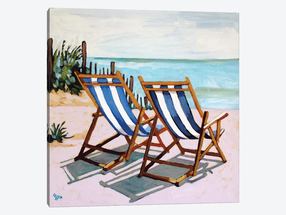 Sling Chairs by Melinda Patrick 1-piece Art Print