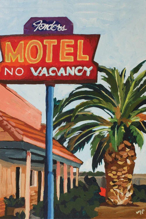 No Vacancy by Melinda Patrick wall art