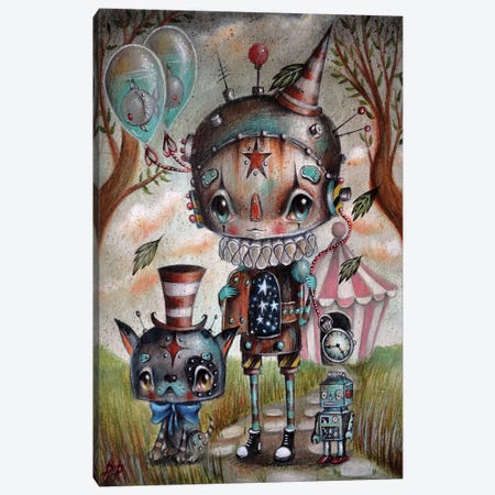 The Cute Gang Can Mess You Up Canvas Print #PAO28} by Paolo Petrangeli Canvas Print