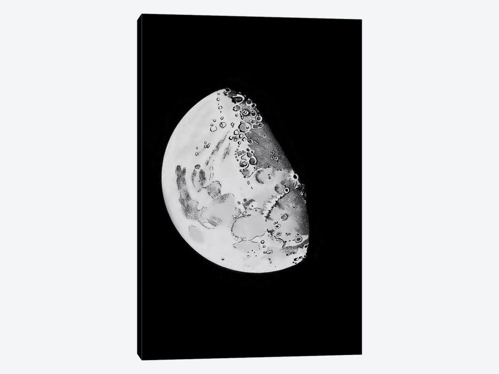 Phases Of The Moon IV 1-piece Canvas Art Print