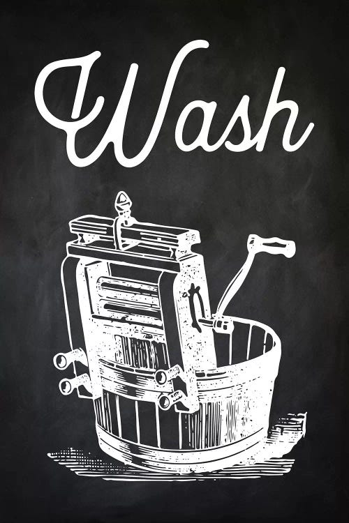Wash by PatentPrintStore wall art