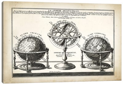 La Sphere Canvas Art Print - Globes
