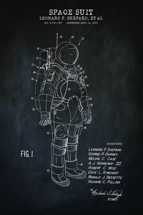 Spacesuit I, Black