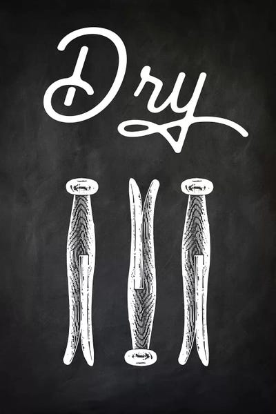 Laundry Room: Dry by PatentPrintStore